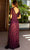 Primavera Couture 13124 - Flutter Sleeve A-Line Evening Dress Evening Dresses 12 / Slate Blue