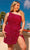 Primavera Couture 14022 - One Sleeve Sequin Embellished Cocktail Dress Cocktail Dresses