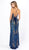 Primavera Couture 3211 - Embellished V-Neck Evening Gown Prom Dresses