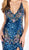 Primavera Couture 3211 - Embellished V-Neck Evening Gown Prom Dresses