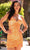 Primavera Couture 3900 - V-Neck Cocktail Dress Cocktail Dresses