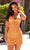 Primavera Couture 3900 - V-Neck Cocktail Dress Cocktail Dresses