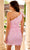 Primavera Couture 4004 - Asymmetrical Feather Cocktail Dress Cocktail Dresses