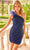 Primavera Couture 4004 - Asymmetrical Feather Cocktail Dress Cocktail Dresses