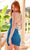 Primavera Couture 4010 - Sequin Embellished V-Neck Cocktail Dress Cocktail Dresses