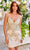 Primavera Couture 4012 - Sequin Sheer Inset Cocktail Dress Cocktail Dresses