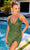 Primavera Couture 4016 - Wrap Sequin Homecoming Dress Cocktail Dresses 00 / Sage Green