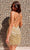 Primavera Couture 4019 - Fringed V-Neck Homecoming Dress Cocktail Dresses