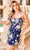 Primavera Couture 4026 - Floral Scoop Cocktail Dress Cocktail Dresses