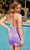Primavera Couture 4026 - Floral Scoop Cocktail Dress Cocktail Dresses