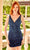 Primavera Couture 4034 - Low Back Homecoming Dress Cocktail Dresses 00 / Midnight