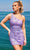 Primavera Couture 4046 - Geo-Textured Homecoming Dress Homecoming Dresses 00 / Lilac