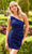 Primavera Couture 4046 - Geo-Textured Homecoming Dress Homecoming Dresses 00 / Midnight