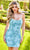 Primavera Couture 4051 - Scoop Butterfly Sequin Cocktail Dress Cocktail Dresses 00 / Powder Blue