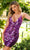 Primavera Couture 4056 - V-Neck Cut Glass Cocktail Dress Cocktail Dresses