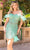 Primavera Couture 4058 - Off-Shoulder Feather Details Cocktail Dress Cocktail Dresses 00 / Jade