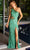 Primavera Couture 4101 - Fringed Cutout Prom Dress Special Occasion Dress 000 / Jade