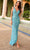 Primavera Couture 4104 - Side Slit Sequin Prom Dress Special Occasion Dress