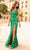 Primavera Couture 4110 - Scroll Motif Prom Dress Special Occasion Dress 000 / Emerald