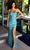 Primavera Couture 4116 - Butterfly Moti Prom Dress Special Occasion Dress 000 / Turquoise