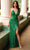 Primavera Couture 4121 - Sequin V-Neck Prom Dress Special Occasion Dress 000 / Emerald