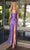 Primavera Couture 4121 - Sequin V-Neck Prom Dress Special Occasion Dress 000 / Lilac
