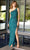 Primavera Couture 4139 - Distinct Slit Sequin Prom Dress Special Occasion Dress 000 / Teal
