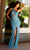 Primavera Couture 4144 - Cutout Bodice Prom Dress Special Occasion Dress 000 / Crystal Blue