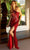 Primavera Couture 4144 - Cutout Bodice Prom Dress Special Occasion Dress 000 / Red