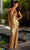 Primavera Couture 4151 - Cut Glass Prom Dress Special Occasion Dress 000 / Gold