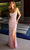 Primavera Couture 4156 - Mosaic Motif Prom Dress Prom Dresses 000 / Orchid