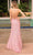 Primavera Couture 4161 - Fitted Sequin Prom Dress with Slit Prom Dresses