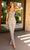 Primavera Couture 4172 - Beaded Lace-Up Back Jumpsuit Formal Pantsuits 000 / Platinum
