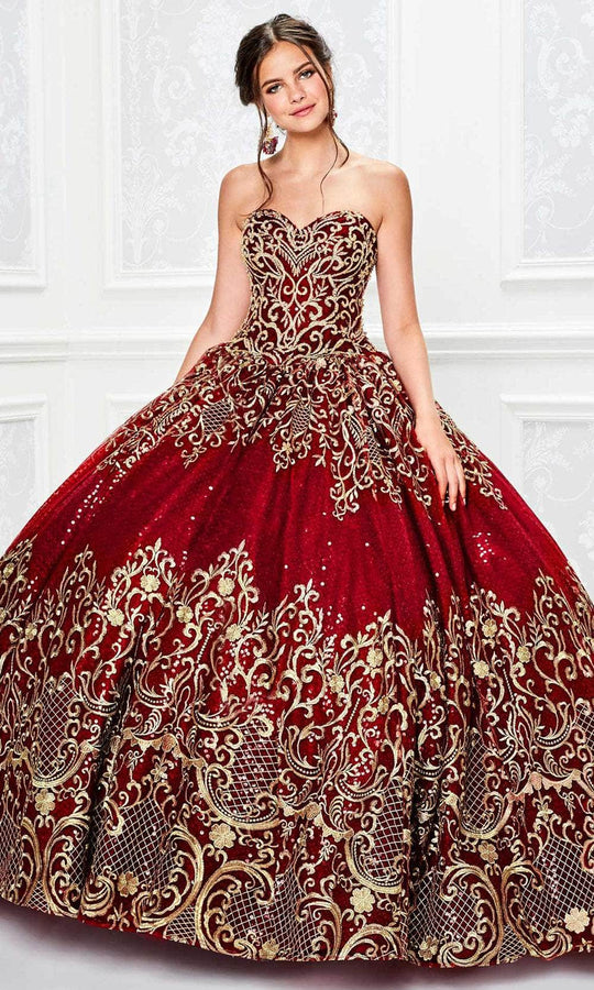 Princesa by Ariana Vara PR11945 - Embroidered Sweetheart Ball Gown