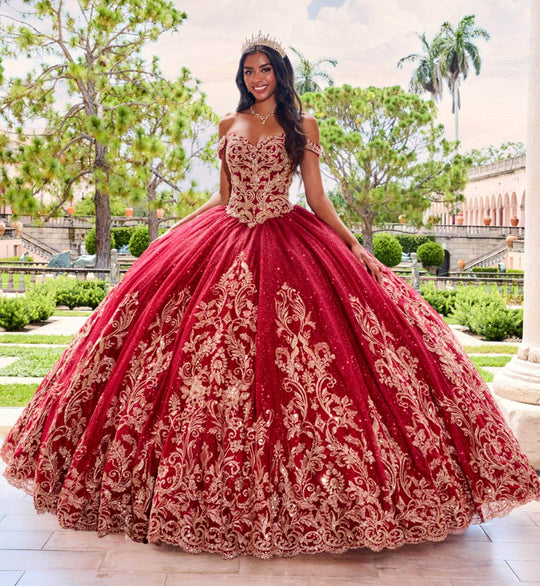 Princesa by Ariana Vara PR12264 - Sweetheart Bead Embellished Ballgown