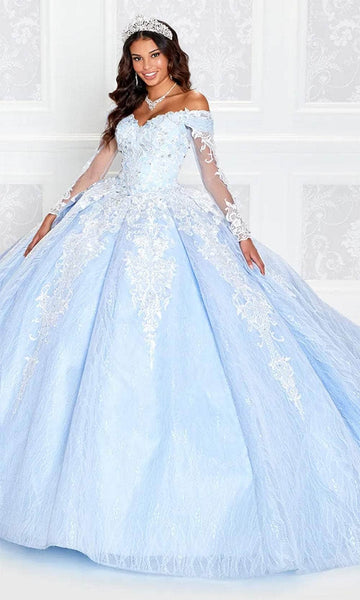 Ariana Vara Lace Quinceanera Dress PR12267 - PromGirl Wine/Gold / 18 Ariana Vara Lace Quinceanera Dress PR12267 - PromGirl Wine/Gold / 18