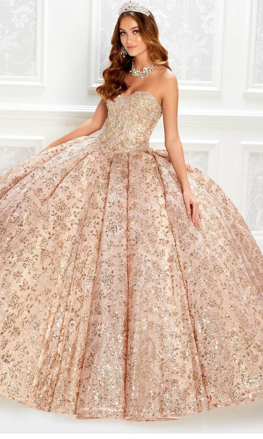 Princesa by Ariana Vara PR22022 - Sweetheart with Jacket Ball Gown