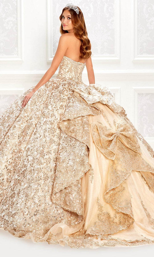 Princesa by Ariana Vara PR22022 - Sweetheart with Jacket Ball Gown