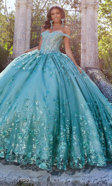 Princesa by Ariana Vara PR30131 - Off Shoulder Quinceanera Gown 6 / Blue Sage - Shop Princesa by Ariana Vara Dresses On Couture Candy at Princesa by Ariana Vara PR30131 - Off Shoulder Quinceanera Gown 6 / Blue Sage - Shop Princesa by Ariana Vara Dresses On Couture Candy at
