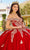 Princesa by Ariana Vara PR30136 - Embroidered Velvet-Made Ballgown Special Occasion Dress
