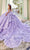 Princesa by Ariana Vara PR30139 - Bolero-Attached Floral Ball Gown Special Occasion Dress