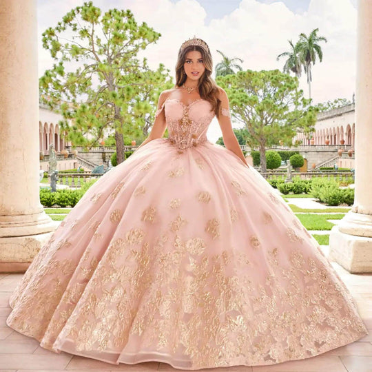 Princesa by Ariana Vara PR30154 - Lace-Up Tie Prom Gown