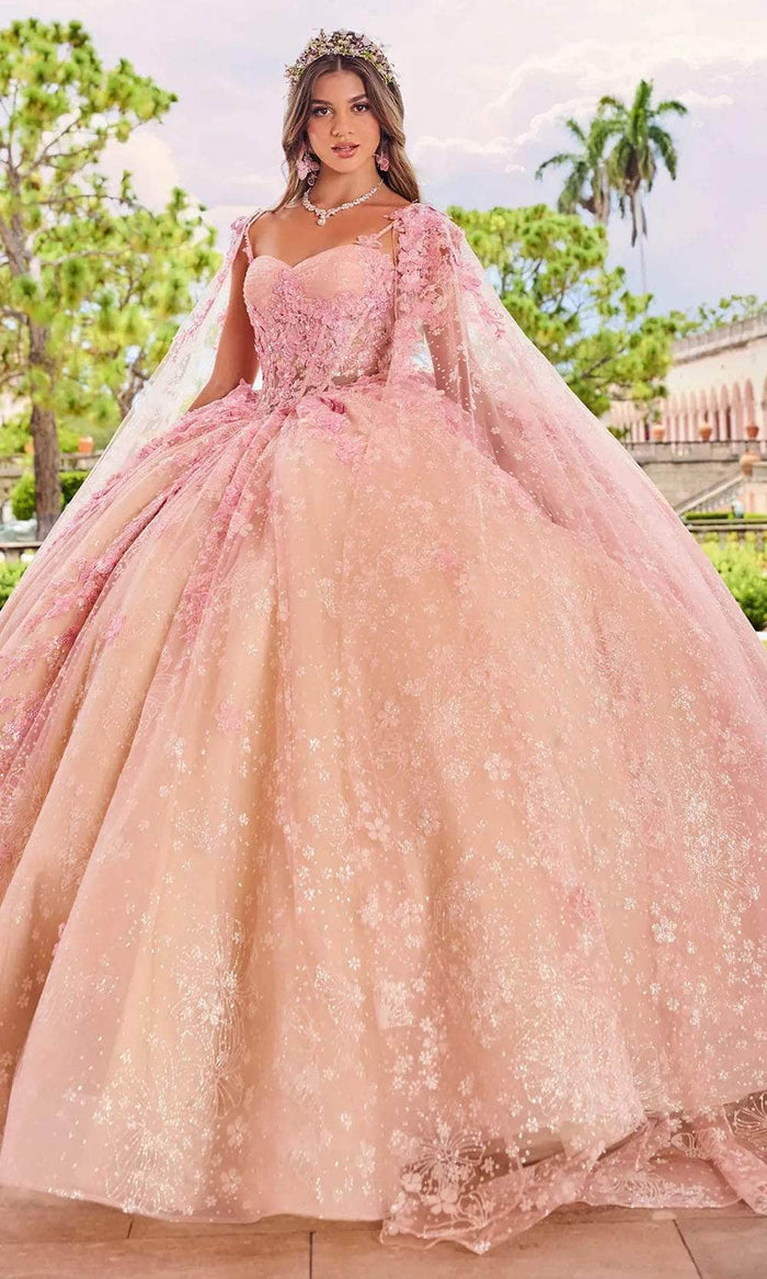 Princesa by Ariana Vara PR30158 - Sleeveless Prom Gown Prom Dresses 00 / Blush/Champagne