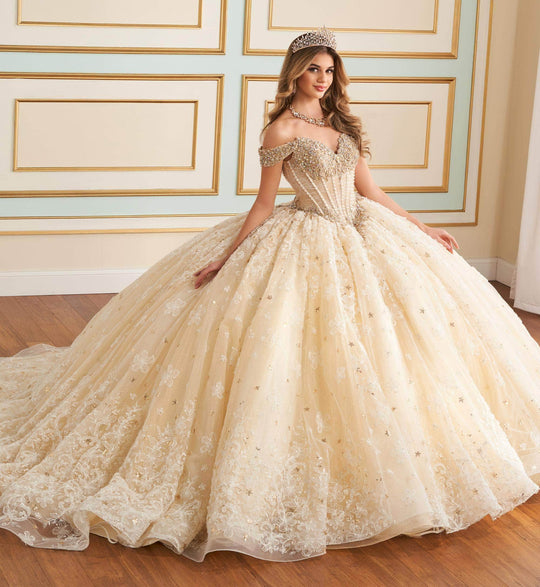 Princesa by Ariana Vara PR30177 - Sweetheart Beaded Ballgown