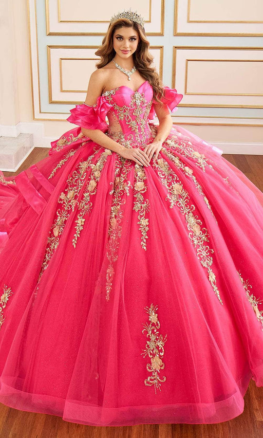 Princesa by Ariana Vara PR30197 - Lace Corset Quinceanera Gown