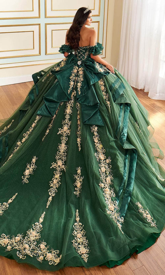 Princesa by Ariana Vara PR30197 - Lace Corset Quinceanera Gown