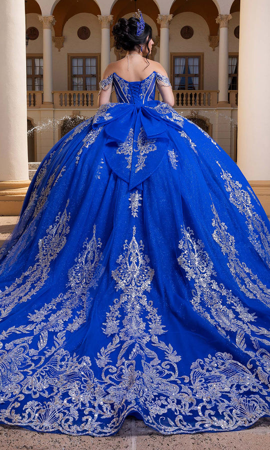 Vizcaya by Mori Lee 4080021 - Lace Applique Quinceanera Strapless Gown