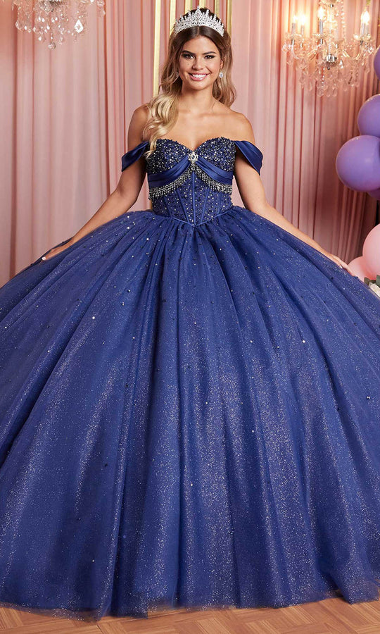 Vizcaya by Mori Lee 89515 - Crystal Beaded Sweetheart Tulle Ballgown