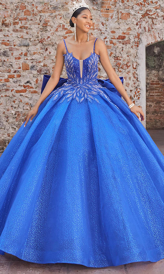 Vizcaya by Mori Lee 89541 - Sleeveless Crystal Embroidered Ballgown