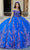 Quinceanera Collection 26063 - Off-Shoulder Embroidered Ballgown Quinceanera Dresses